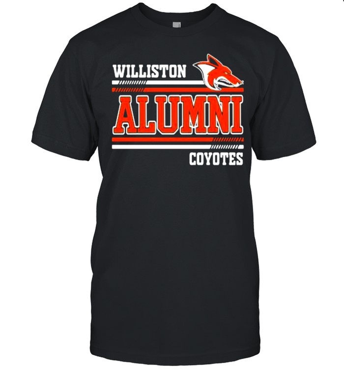 Williston alumni coyotes shirt
