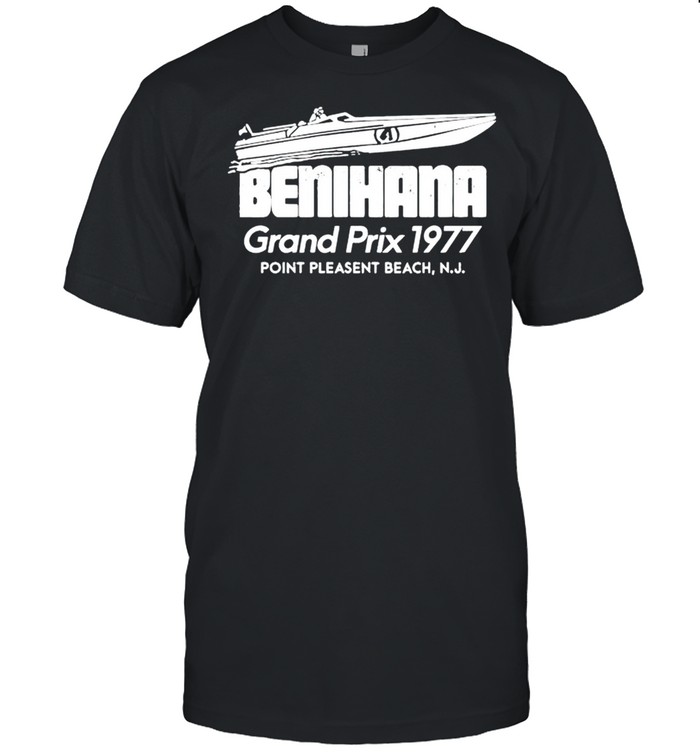 1977 Benihana Grand Prix v2 shirt