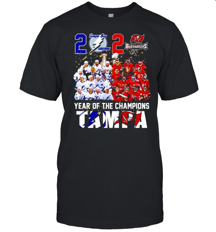 2021 year of the champions Tampa shirt