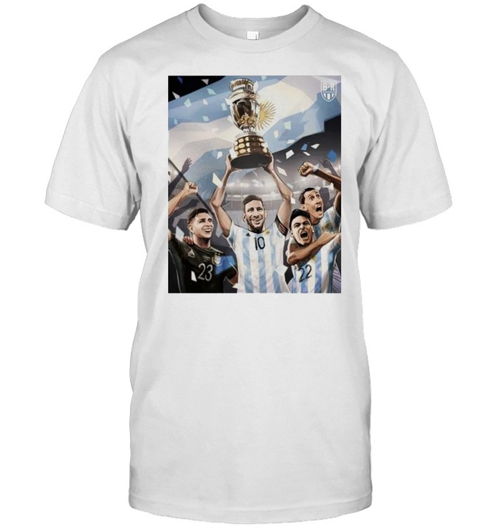 Argentina champions Copa America 2021 shirt