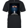 Astronaut Holding Planet Balloons Astronaut Space Planets Shirt Classic Men's T-shirt