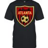 Atlanta Soccer Jersey Style Team Fan FC United Flag ATL  Classic Men's T-shirt