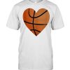 Basketball Heart Shirt Classic Men's T-shirt