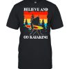 Bigfoot believe and go kayaking  Classic Men's T-shirt
