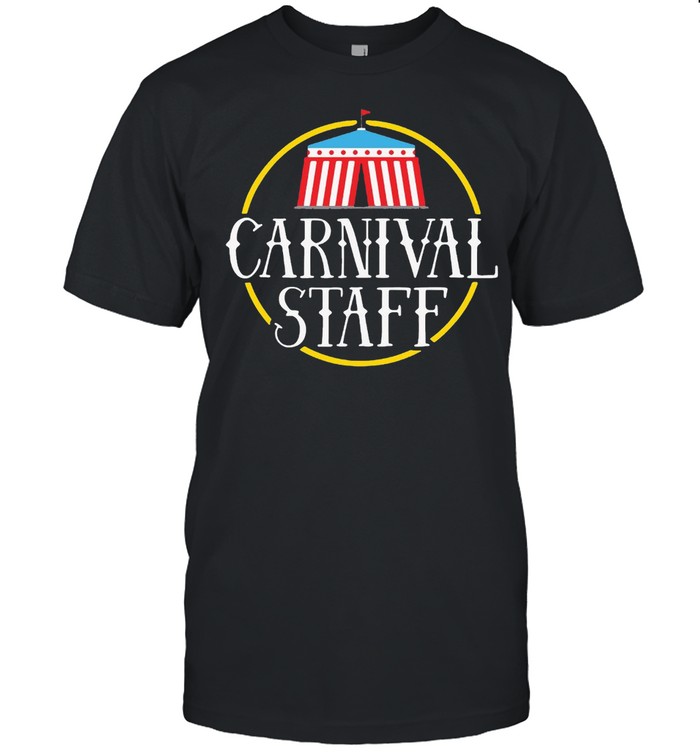 Circus Carnival Staff Children Birthday Party T-shirt