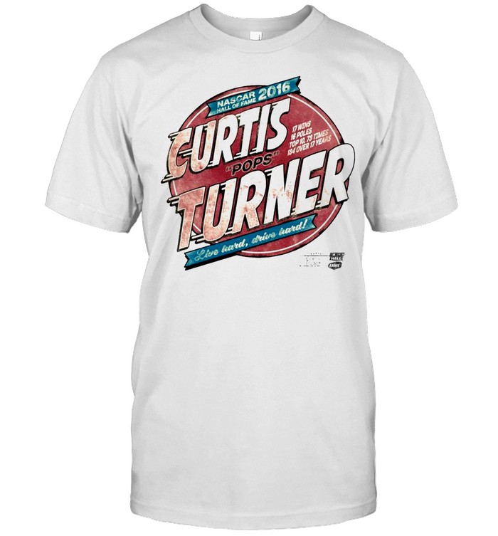 Curtis Turner NASCAR Hall of Fame shirt