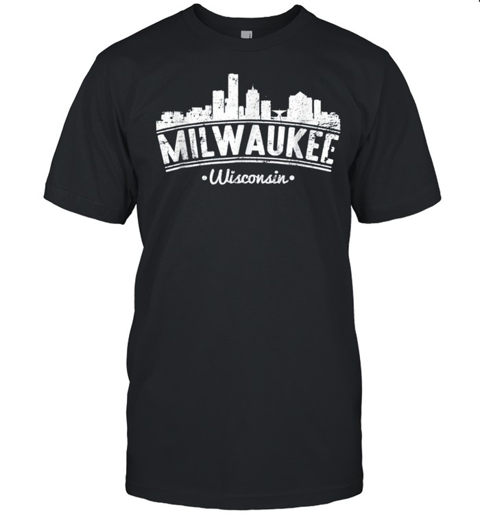 Disstressed Milwaukee City shirt