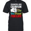 Grandpa And Grandson Best Friend For Life Autism Grandpa T- Classic Men's T-shirt