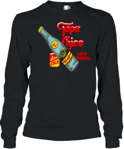 Graphic Topo Chico Lime Design Arts Bottled Waters T-Shirt Long Sleeved T-shirt