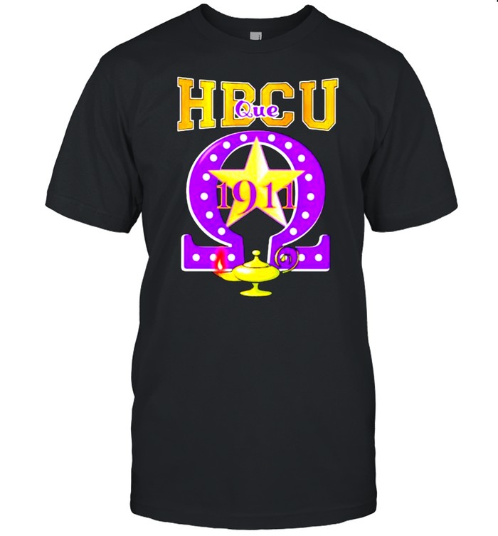 HBCU que 1911 logo shirt