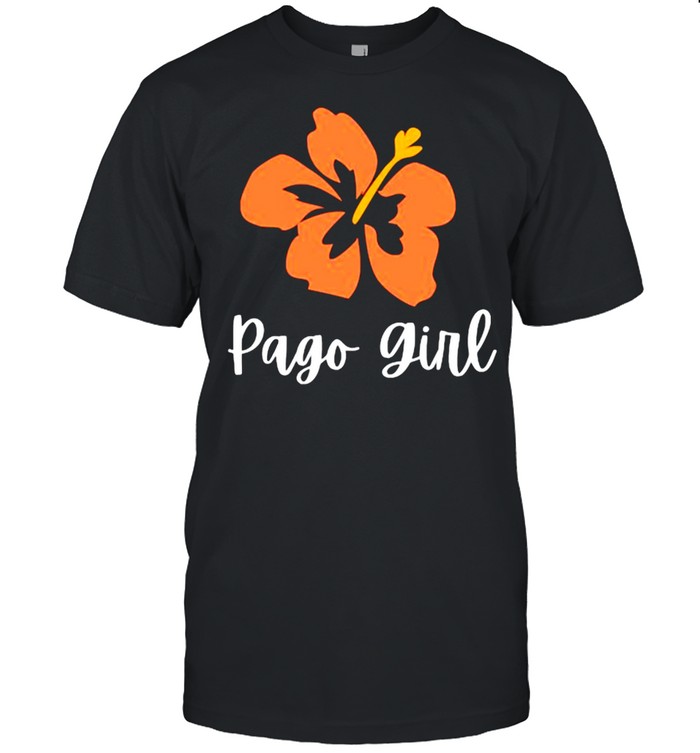 Hibiscus American Pago Girl Shirt