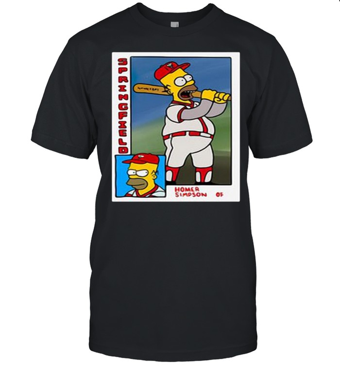 Homer at the Bat Trading Card Tee Shirt