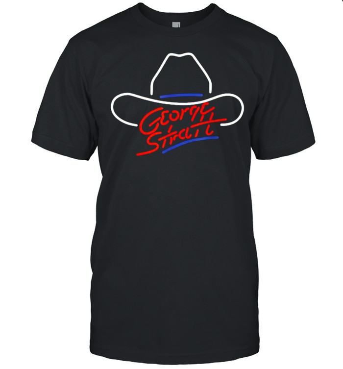 I Love George Classic Arts Strait Silhouette Legends Music T-Shirt