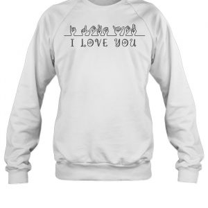 I Love You Hand Symbols  Unisex Sweatshirt
