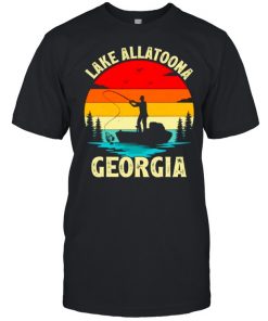 Lake Allatoona Summer Vacation Fishing Vintage Shirt Classic Men's T-shirt