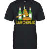 Lawcoholic For Lawyer  Classic Men's T-shirt