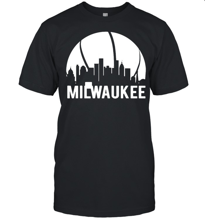 Milwaukee Basketball B-Ball City Wisconsin State Vintage T-shirt