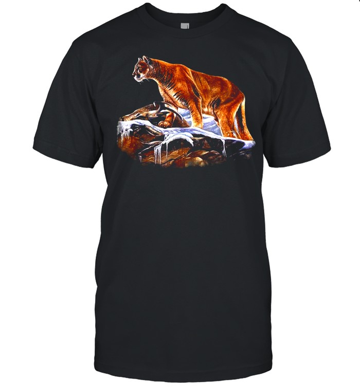 Mountain Lion Cougar Puma Wildcat Panther T-shirt