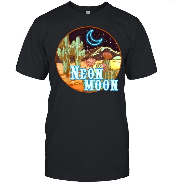 Neon Moon Retro Western 80s 90s Country Shirt