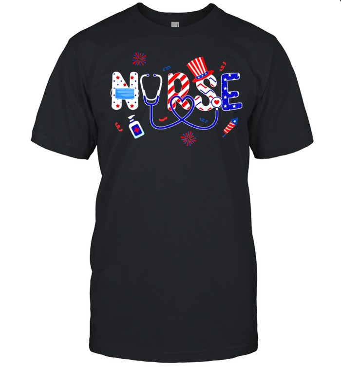 Patriotic Nurse 4th Of July shirt
