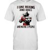 Pitbull I like boxing and dogs and maybe 3 people  Classic Men's T-shirt