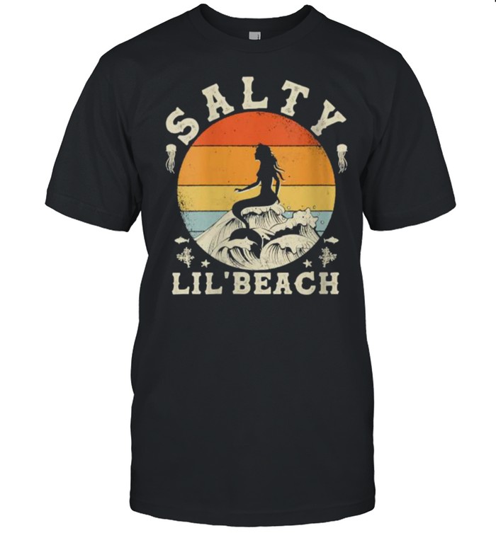 Salty Lil Beach Mermaid Vintage T-Shirt