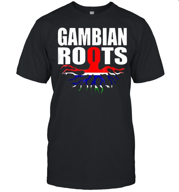 Storecastle Gambian Roots Gambia Pride Flag T-shirt