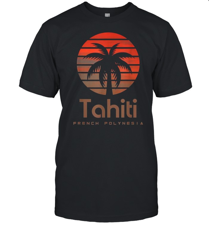 Tahiti French Polynesia Sunset T-Shirt