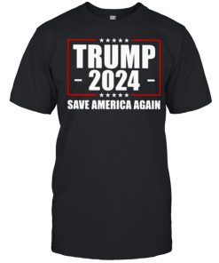Trump 2021 save america again star  Classic Men's T-shirt