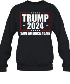 Trump 2021 save america again star  Unisex Sweatshirt