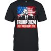 Trump 2024 best president ever american flag  Classic Men's T-shirt