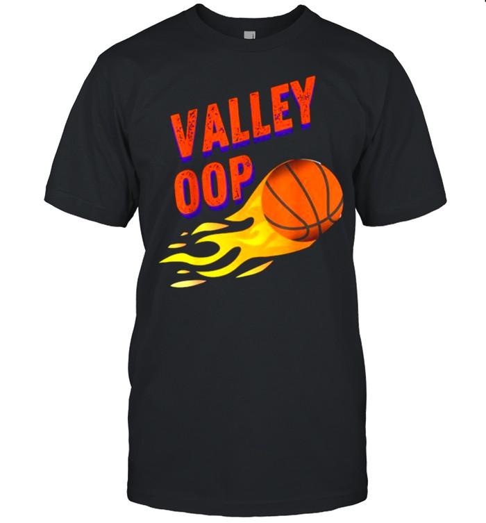 Valley Oop Basketball Retro Grunge T-Shirt