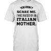 You dont scare me i was raised by an italian mother  Classic Men's T-shirt