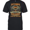 77 Years Old September 1944 Retro Awesome 77th Birthday  Classic Men's T-shirt
