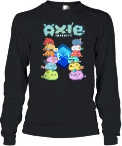 Axie Infinity NFT Trending Axie Infinity Characters Crypto  Long Sleeved T-shirt