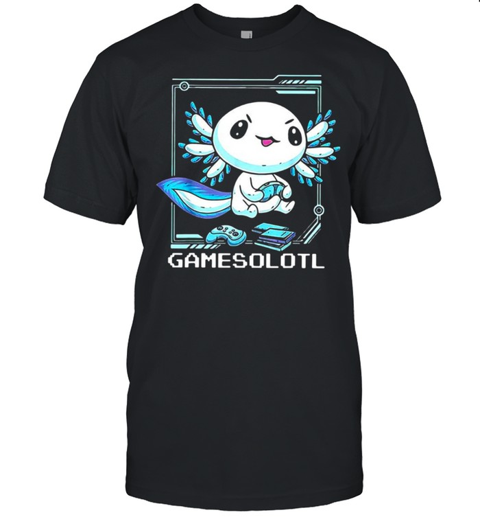 Axolotl Gamesolotl T-shirt