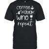 Coffee kayak wine repeat  Classic Men's T-shirt