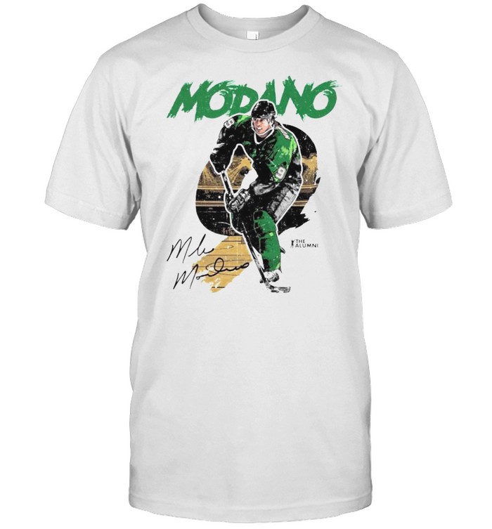 Dallas Stars Mike Modano signature shirt