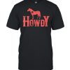 Howdy Vintage Western Cowgirl Rodeo Southern Horse  Classic Men's T-shirt