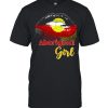 Lips Aboriginal girl  Classic Men's T-shirt