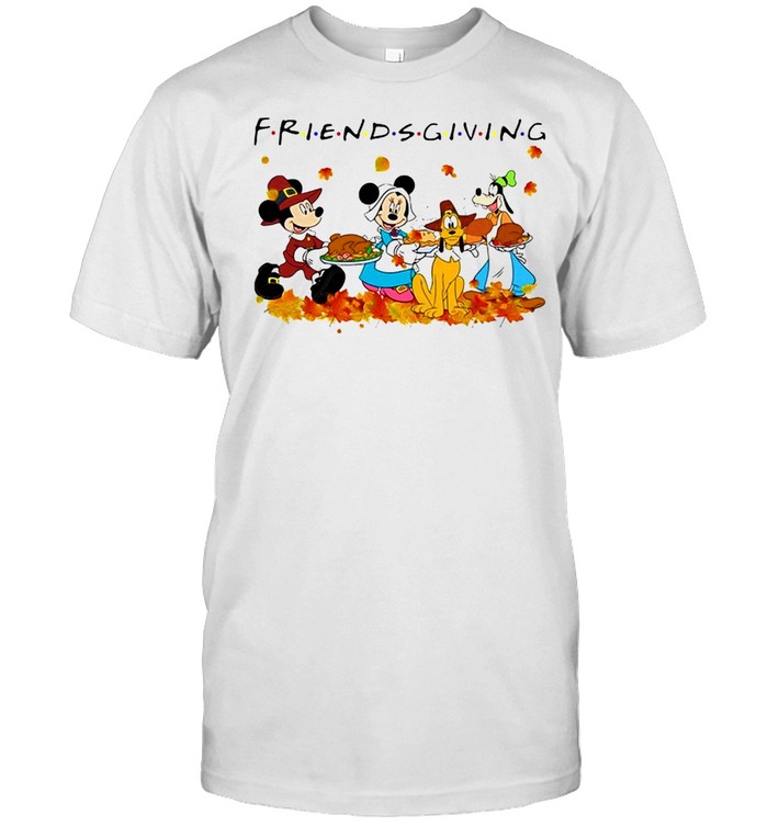 Mickey Mouse And Friendsgiving Halloween T-shirt