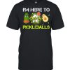 Pickleball funny, avocado fun, pickleball  Classic Men's T-shirt