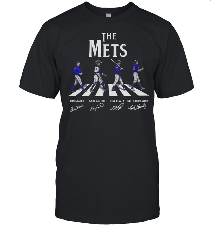 The Mets Abbey road Tom Seaver Gary Carter Mike Piazza Keith Hernandez shirt