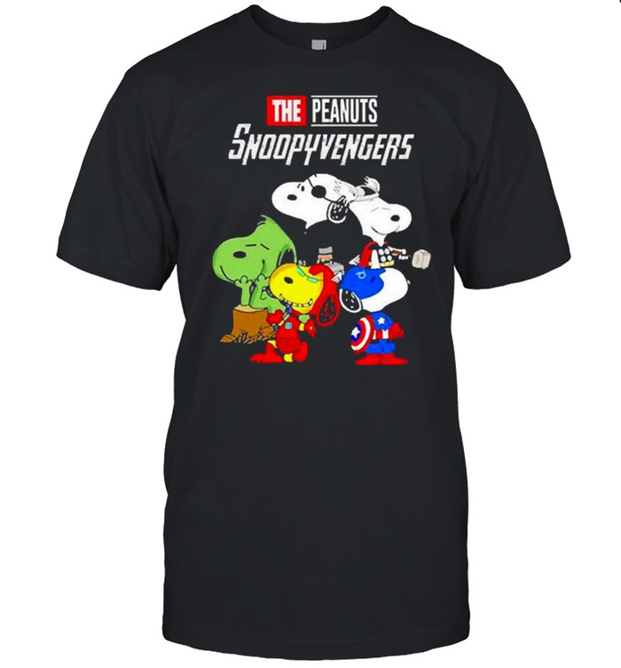 The peanuts snoopyvengers shirt