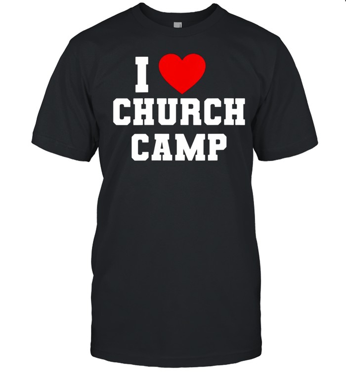 VBS I Love Church Camp Christian Church Bible School Jesus shirt