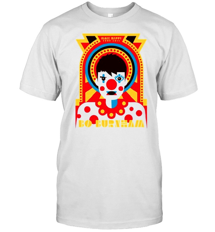 bo burnham merch make happy tour 2016 clown shirt