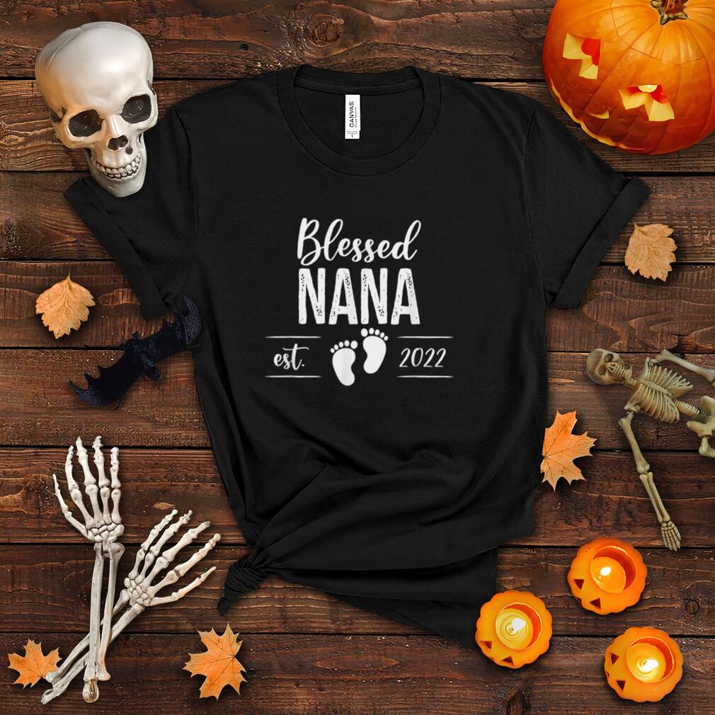 Blessed Nana Est 2022, Mother Day, Christmas Day T Shirt