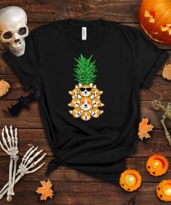 Corgi Pineapple Lazy DIY Halloween Costume Cute Dog Hawaiian T Shirt