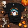Funny Ghost Cow Moo I Mean Boo Horror Moon Halloween Pumpkin T Shirt