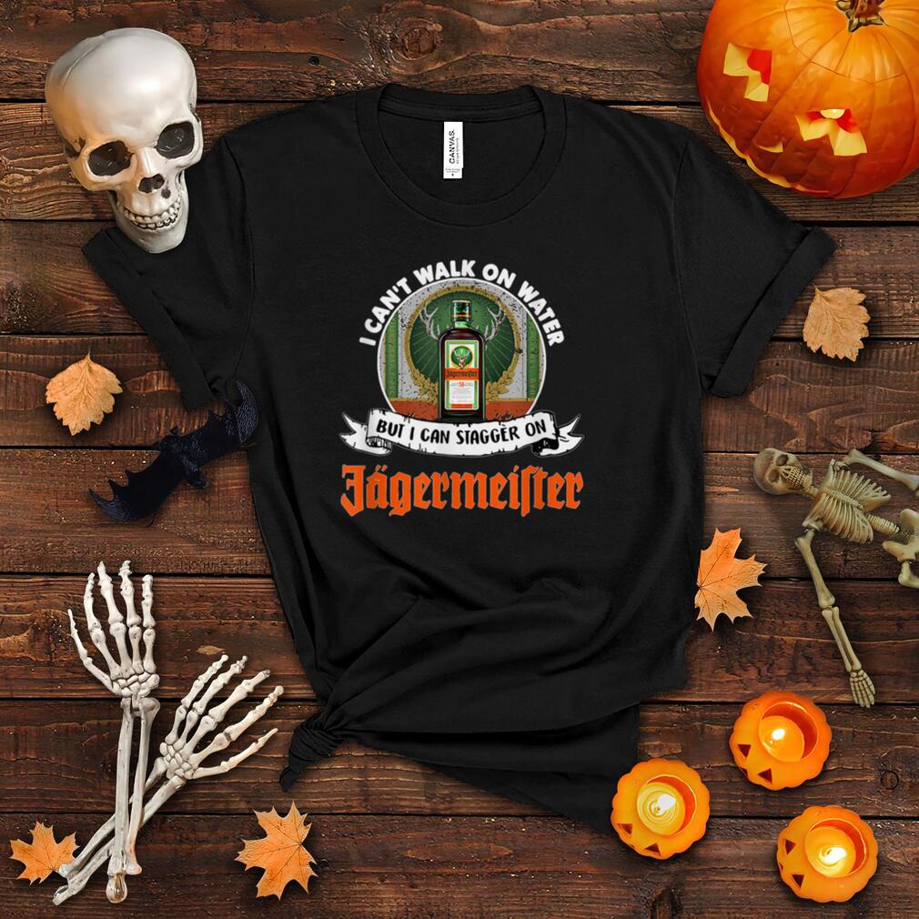 I Cant Walk on Water but I can Stagger onGift Halloween Day T Shirt